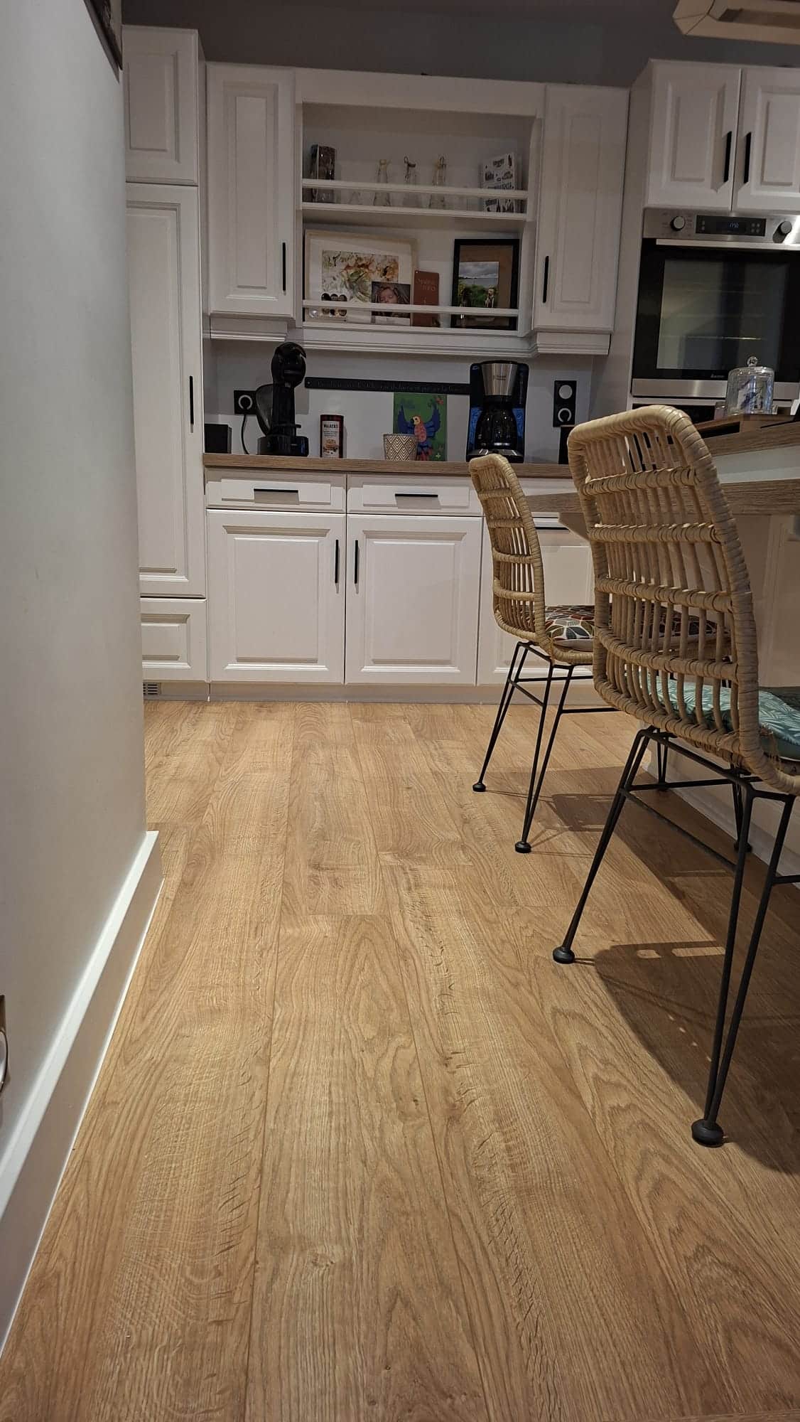 photo d'un parquet posé à Gétigné