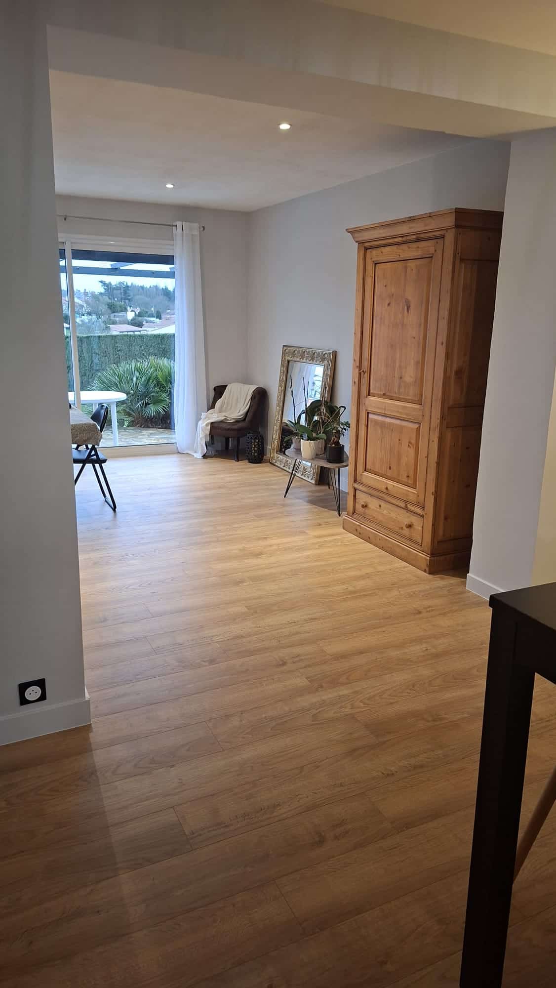 photo d'un parquet posé à Gétigné